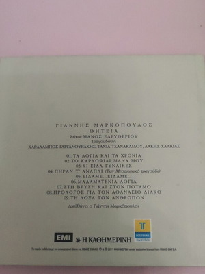 Giannis Markopoulos Thiteia new