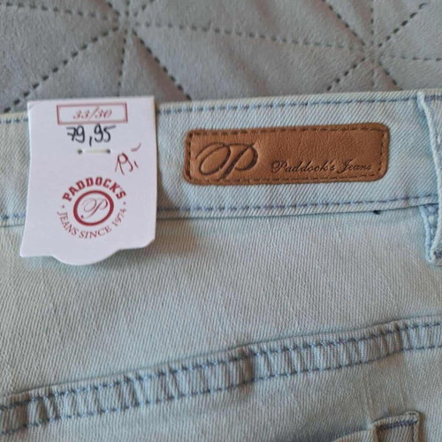 Paddock’s Lucy Mid Rise Skinny Jeans new, white, W33 L30