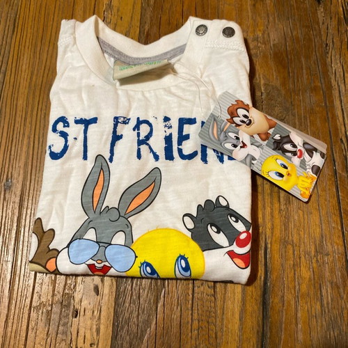 Baby Looney Tunes short sleeve shirt new, sizes 12 & 18 m