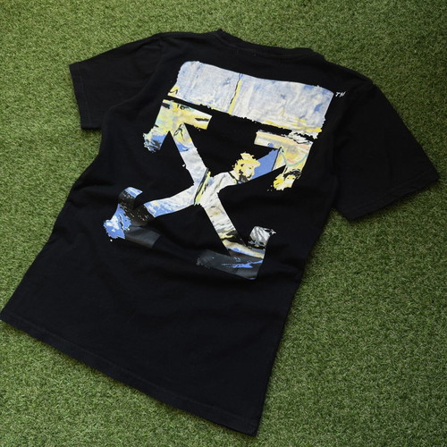 Off-White unisex t-shirt black, excellent condition, size S-M