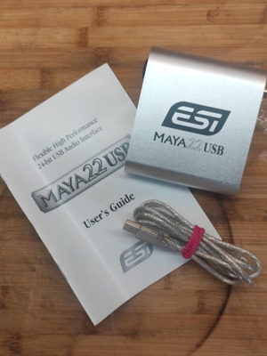 ESI Maya 22 External Professional USB Audio Interface new