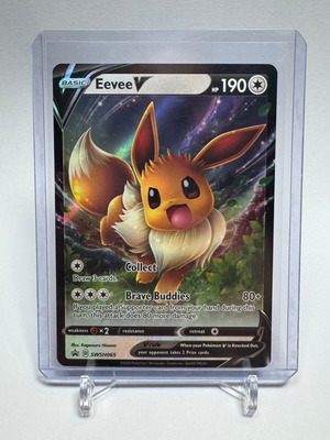 Pokemon Eevee V SWSH065 Promo 2020 Sword & Shield card new