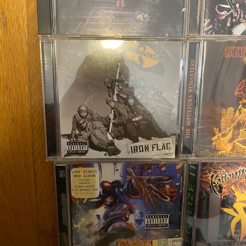 Nu Metal Rap Rock CDs used, collection of 16 items