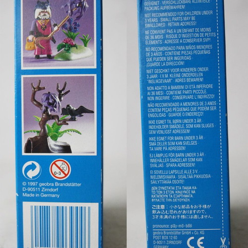 Playmobil 3944 Druid Wizard magic series fairy tale sealed 1997 new
