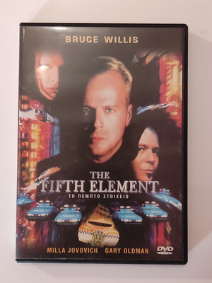 The Fifth Element DVD in good condition, sci-fi with subtitles