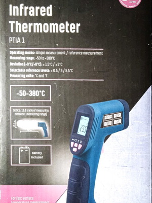 Infrared Thermometer used