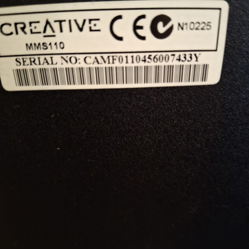 Creative 2.1 computer speakers with subwoofer