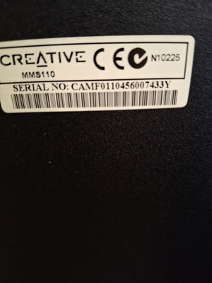 Creative 2.1 computer speakers with subwoofer