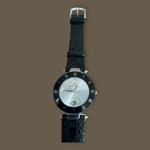 Jacques Du Manoir women's watch new with croc-style strap