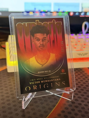 Victor Wembanyama Euroleague Euphoria Origins κάρτα 150/199