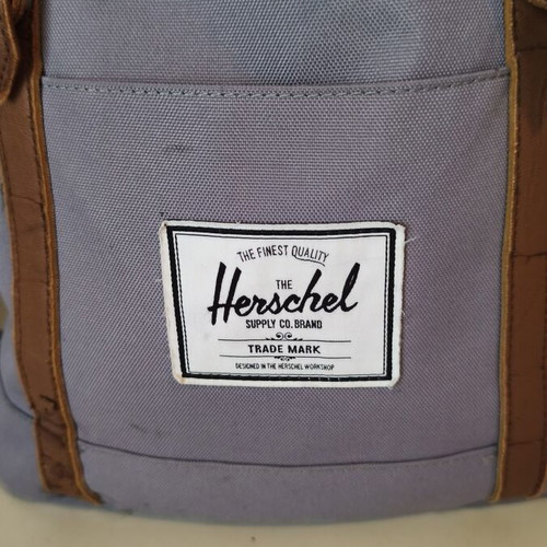 Herschel Supply Co backpack used, large gray with laptop compartment