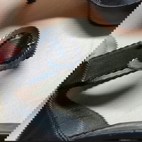 Γόβες Artepiedi μεταχειρισμένες, μαύρες με ασημένια μεταλλικά στοιχεία