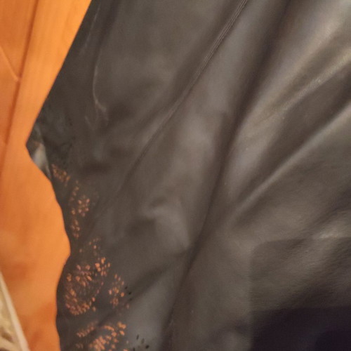 Zara dress new, black leatherette with cutout design