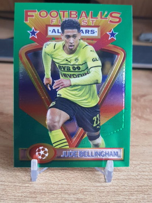 Topps Football Finest Flashbacks 2021-22 Jude Bellingham Green Parallel