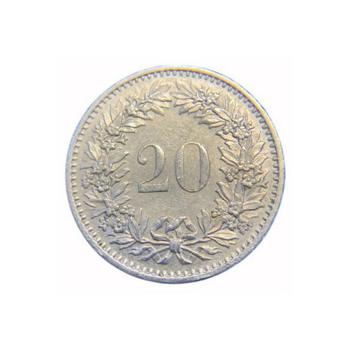 10 Rappen Switzerland coin like new 1975