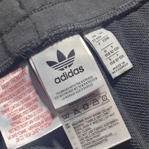 Adidas Original black sweatpants new, size XS