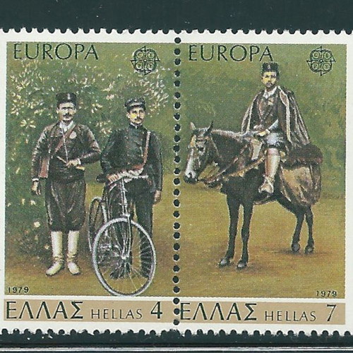 Hellas 1979 Europa CEPT complete set MNH stamps