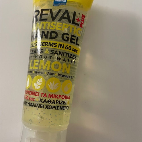 Intermed Reval Hand Gel Antiseptic Hands Lemon new