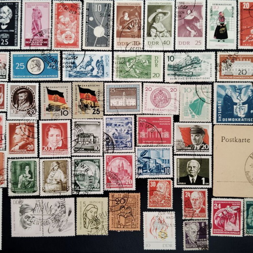 East Germany classic stamps new, pack of 200+ pieces
