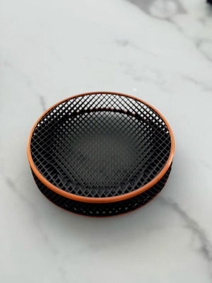 Modern 3D Printed Decorative Bowl new with Geometric Design