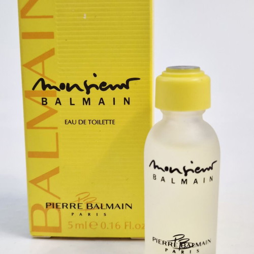Monsieur Balmain Mini Perfume new, Eau de Toilette 5 ml