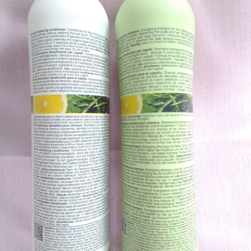 Milkshake Energizing Blend shampoo and conditioner like new for hair loss