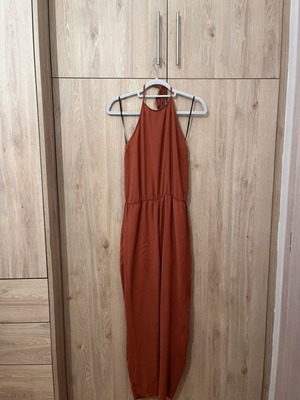 Forever 21 orange jumpsuit size M like new