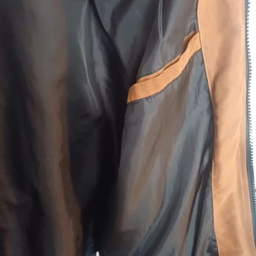 Bershka Brown Jacket with Black Details like new, Size M
