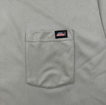 Dickies T-shirt men's 2XL grey with pocket