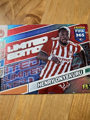 Olympiacos FIFA 365 Limited Edition Card used, Adrenalyn Panini