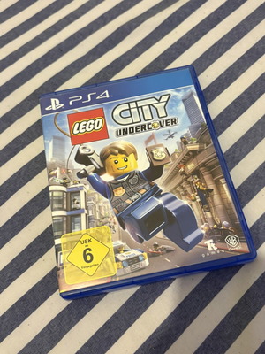 LEGO City Undercover PS4 game, German edition