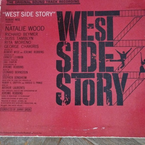 West Side Story LP album used, jazz soundtrack