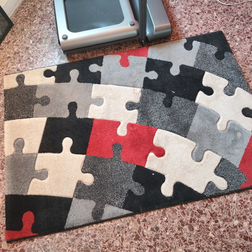 Sevilla puzzle design modern rug 120x170 cm