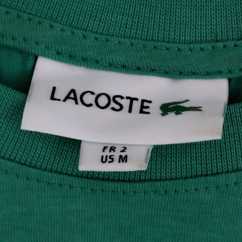 Lacoste men's green medium T-shirt used