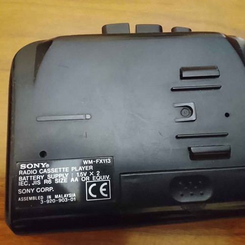 Sony Walkman WM-FX113 used, condition unknown