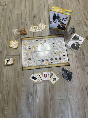 Sequence Harry Potter edition board game like new