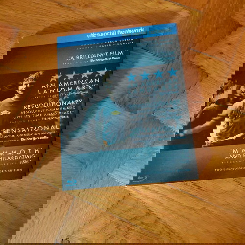 The Social Network διπλό Blu-Ray σαν καινούργιο με ελληνικούς υπότιτλους και slipcover