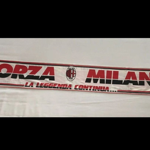 AC Milan scarf new collectible double-sided