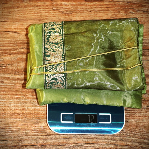 Silk pillow cover 39x39 cm green Real Siam Silk