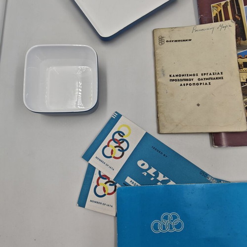 Olympic Airways Collectibles used, memorabilia set