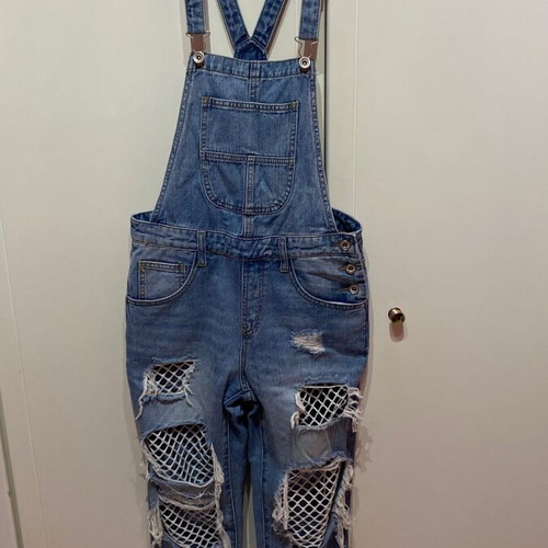 OwTwo denim overalls like new, blue, size M