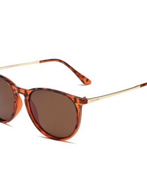 PolarSky polarized sunglasses new, brown and orange