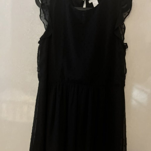Φόρεμα H&M μαύρο σαν καινούργιο, με φόδρα, κομψό