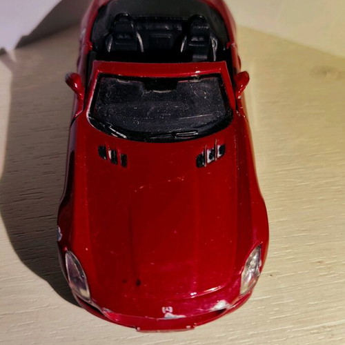 Mercedes Benz SLS AMG Burago 1/32 used, moderate condition