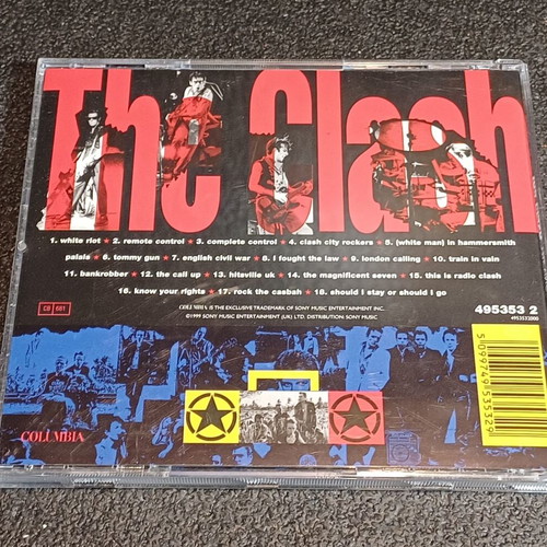 The Clash The Singles CD like new, punk