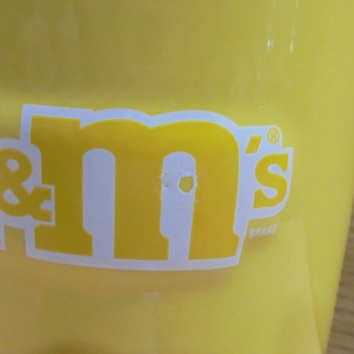 M&M'S promotional ceramic mug like new