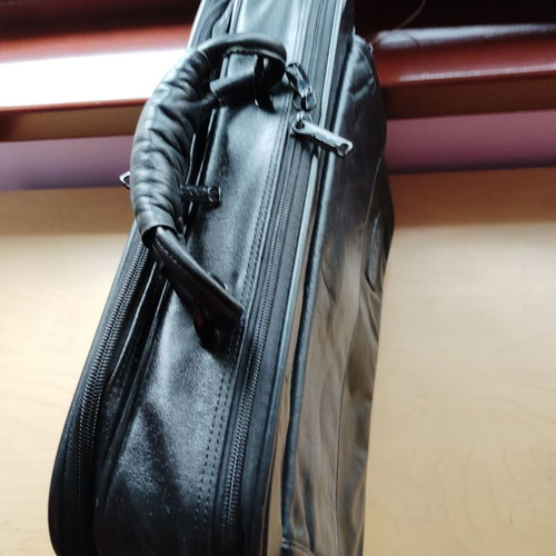 ASUS leather bag like new, men's business laptop bag