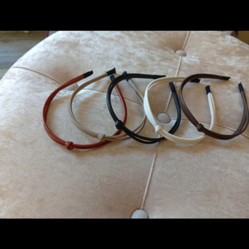 Hairbands new, beige and brown colors