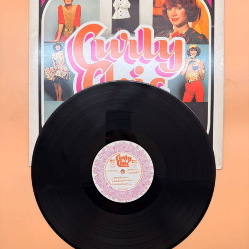 Wella Curly Chic vinyl used, collectible promotional album