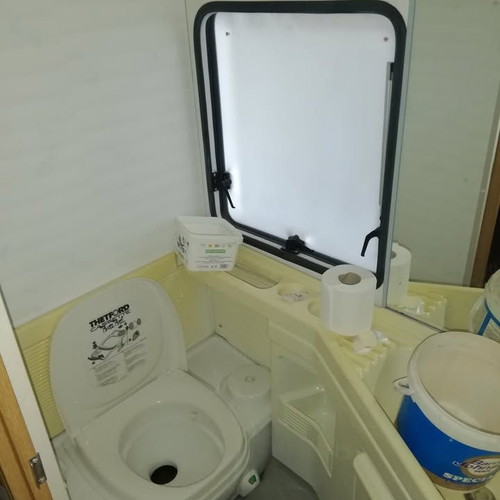 Bürstner 5407tl 1993 caravan with tent and metal frame